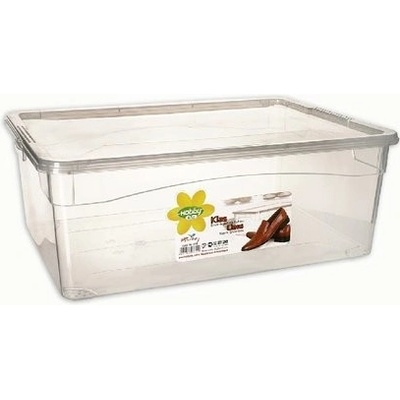 STEFANPLAST box úložný SCATOLA 10l 36,5 x 25,5 x 14 cm s víkem PH TRA 13051