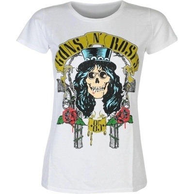 Guns N' Roses Slash '85 White L Дамски Риза (GNRTS38LW03)