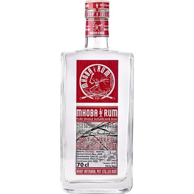 Mhoba Pot Stilled High Ester 65,2% 0,7 l (holá láhev)