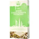 Choco Lake Premium White Dubai Бял шоколад Choco Kunafa & Pistachio Dubai, пълнен с крем от шамфъстък и пълнеж от кунаф 190 г