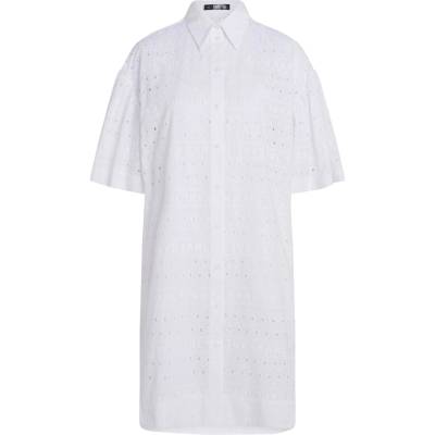 KARL LAGERFELD Рокля тип риза бяло, размер 38
