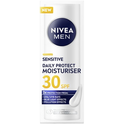 Nivea Men Крем за лице Sensitive, SPF30, 30 ml