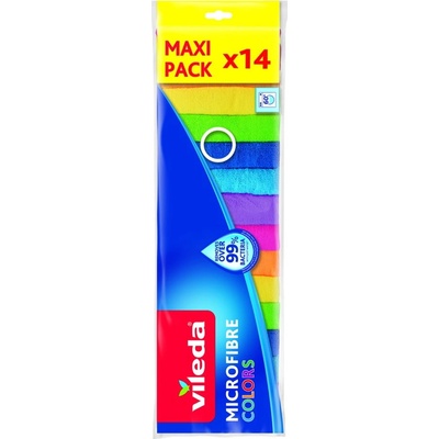Vileda Кърпи от микрофибър в комплект от 14 бр. Colors - Vileda (173740)