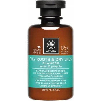 Apivita Oily Roots Dry Ends šampon 250 ml