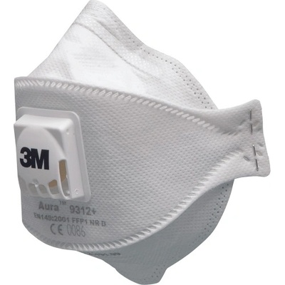 3M 9312+ resp.FFP1 vent. Aura 10 ks