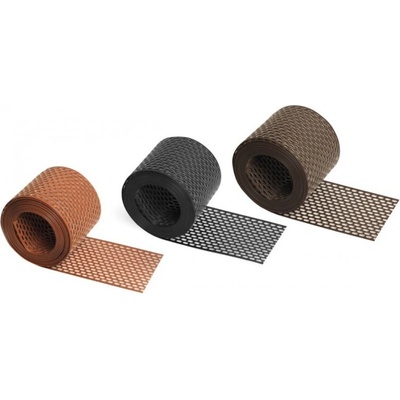 HPI Ochranný pás proti ptákům PVC větrací průřez 60 % 150 mm x 5 m černá