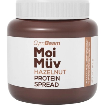 Image 1 of GymBeam MoiMüv Protein Spread [400 грама] Лешник