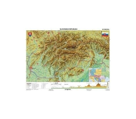 Mapa SR A3