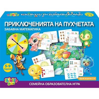 Thinkle Stars Детска игра Thinkle Stars - Забавна математика, пухчета (7051)