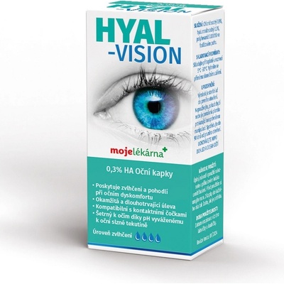 Moje lékárna Hyal-Vision oční kapky 10 ml