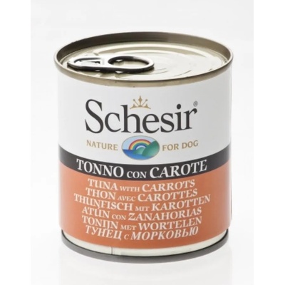 Schesir Nature Tuna with Carrots риба тон и моркови 285gr