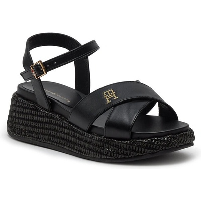 Tommy Hilfiger Еспадрили Tommy Hilfiger Platform Sandal T3A2-33264-0326 M Черен (Platform Sandal T3A2-33264-0326 M)