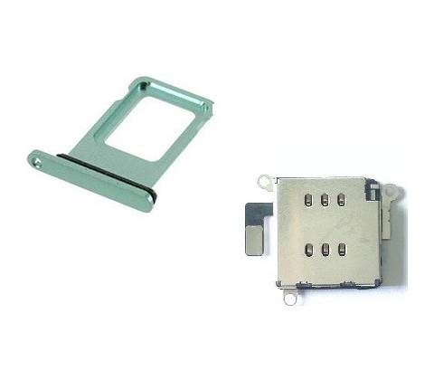 iPhone 11 dual čítačka SIM+tray zelená