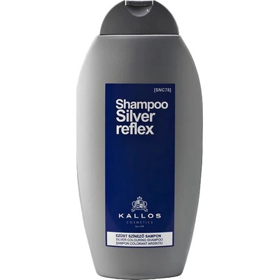 Kallos Silver šampón ktorý minimalizuje žltý nádych blond vlasov 350 ml