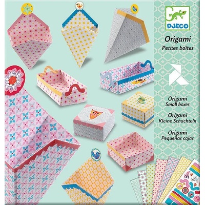 DJECO Комплект за оригами Djeco - Малки кутии (DJ08774)