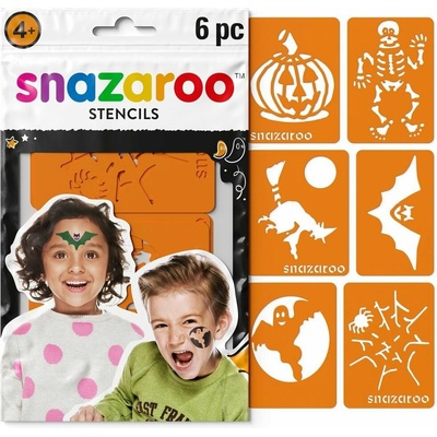 SNAZAROO Šablony na obličejové barvy Halloween