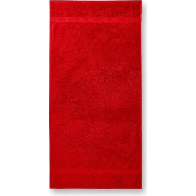 MALFINI Terry Bath Towel Памучна кърпа за баня 70x140см, червена (90507)