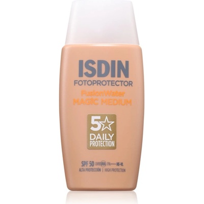 ISDIN Fotoprotector FusionWater Magic Medium SPF50 лек тониращ флуид SPF 50 50ml