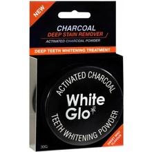 White Glo Charcoal bělící zubní pudr 30 g