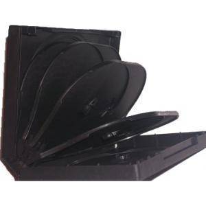  DVD-BOX 22 mm Шесторна черна за DVD