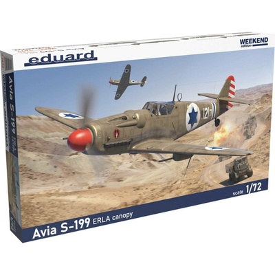 Eduard Avia S-199 ERLA canopy Weekend Edition 7472 1:72