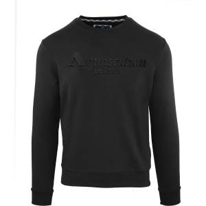 Aquascutum Блуза Aquascutum Men's Roundnk Sweat Crew Sweatshirt - Black