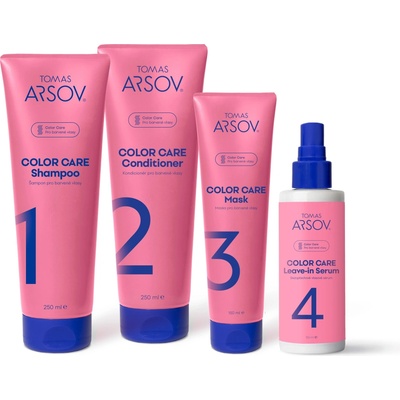 Tomas Arsov Color care šampon 250 ml + kondicionér 250 ml + maska 150 ml + bezoplachové sérum 150 ml