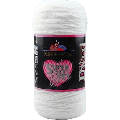 Himalaya Super Soft Yarn 80801 bílá