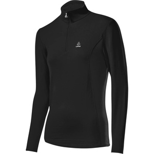 Löffler Дамски поларен пуловер Löffler Women's Midlayer Transtex Fleece jumper - Black - размер 48 (EU) (105-6585-0118)