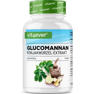 Vit4ever Glukomanan z kořene konjaku 240 kapslí