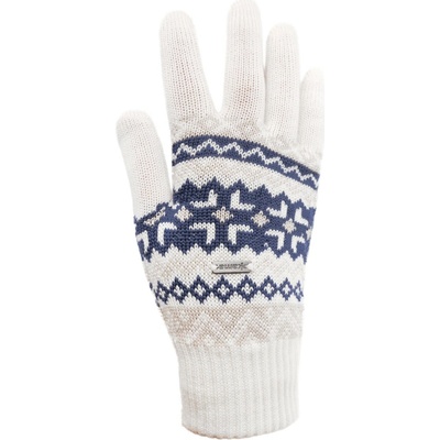 Kama R107 pletené merino rukavice prírodne biele