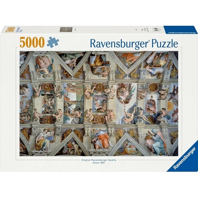 Ravensburger Sixtinská kaple Michelangelo 5000 dílků
