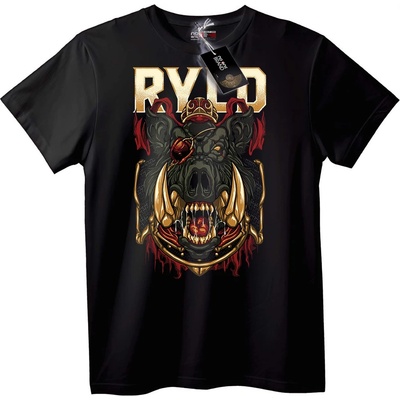 NOONEBRAND Тениска с RYLO воин глиган - XL, White