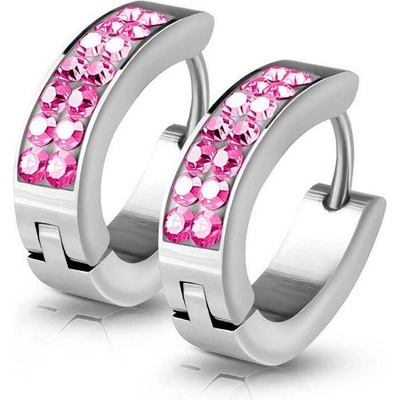 Mabell Dámské náušnice z chirurgické oceli CAMILE CZ221CD5920-FUSHIAC45