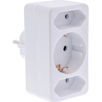 Image 1 of LogiLink InLine 16471B разклонител Бяла