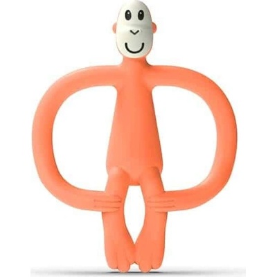Matchstick Monkey Hryzadlo a zubná kefka Orange