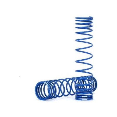 Traxxas пружина амортисьор GTR #0.833 прогресивна (2) (синя)