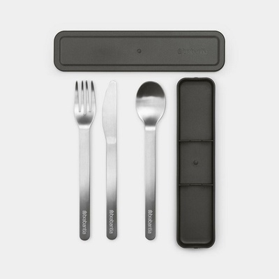 Brabantia Sada príborov Brabantia MAKE&TAKE SET 3 ks nerezové