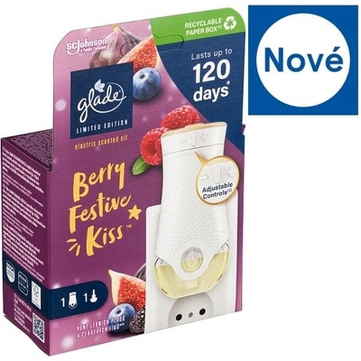 Glade Berry Festive Kiss elektrický tekutý osvěžovač vzduchu 20 ml