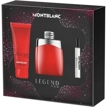 Mont Blanc Legend Red Комплект (EDP 100ml + EDP 7.5ml + SG 100ml) за Мъже