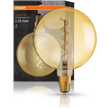 Image 1 of OSRAM Led ЛАМПА vintage 1906 led cl globe200 fil gold 28/4w/820 e27 ledvance (ledvance 4058075092013)