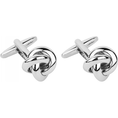 Bubibubi manžetové gombíky strieborný uzlík