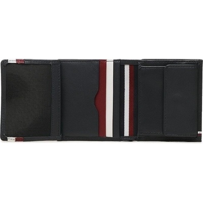 Tommy Hilfiger Pánska kožená peňaženka TH Central Smooth Trifold