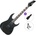 Ibanez GRG121DX-BKF Basic SET Black Flat Електрическа китара