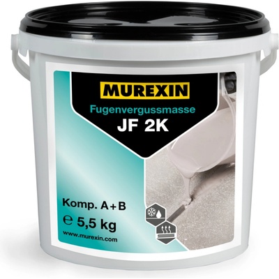 MUREXIN zálievka škár pružná JF 2K (5,5 kg)