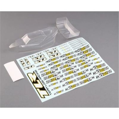 Team Losi Racing Tlr каросерия ненаправена с крило: 22 5.0