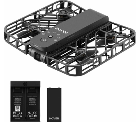 HoverAir X1 - Combo Retail - černý