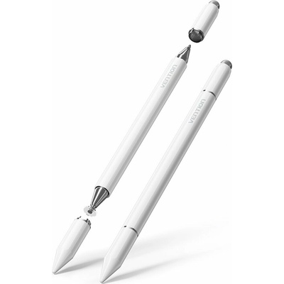 Vention 3-in-1 magnetic touch pen aluminum alloy - white KQLW0
