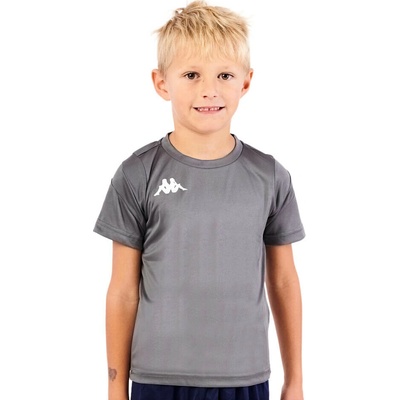 Kappa dětské tričko DOVO Grey Smoked – Zboží Dáma