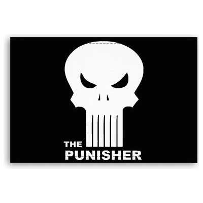 Fotoobraz 90x60 cm střední The Punisher